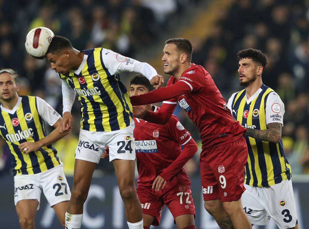 Fenerbahçe - Sivasspor maçından en özel fotoğraflar 10